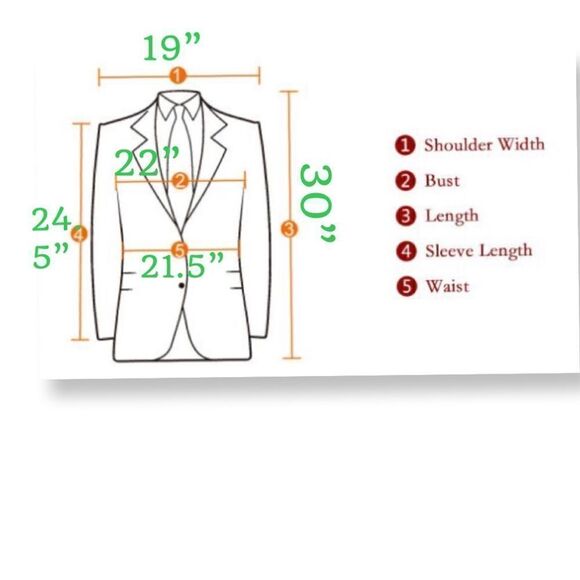 Sean john fine tailored mens 3 button blazer black pinstripe 44S sport coat wool - Picture 14 of 14